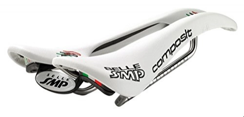 Mountain Bike Seat : Cicli Bonin Unisex's Smp 4Bike Composit Saddles, White, One Size