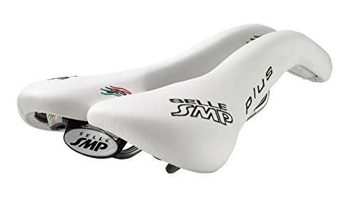 Mountain Bike Seat : Cicli Bonin Unisex's Smp 4Bike Plus Saddles, White, One Size