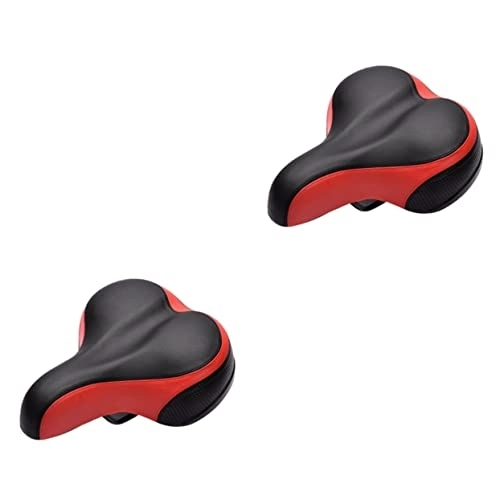 Mountain Bike Seat : CLISPEED 2pcs Pad for Mtb Bike Cushion Bicycles for Men Thicken Road Bike Saddle Cycle Saddle Bike Saddle Pad Mountain Bike Kids'+bicycles Bike Seat for Cycling Spring Child Comfortable