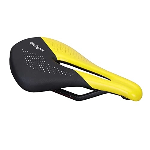 Mountain Bike Seat : CLKPEN Comfortable Bike Seat Bicycle Saddle Suitable for Road mountain ikes and Most Bikes, black yellow