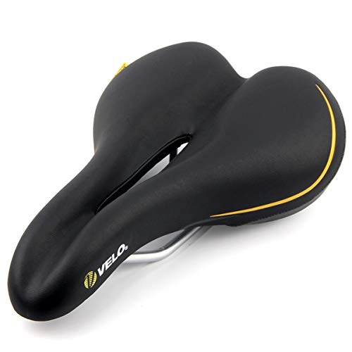 Mountain Bike Seat : CLOUD POWER MTB Bike Seat with Central Relief Zone And Ergonomics Design Fit, Memory Sponge Bike Saddle Breathable Comfortable for Mountain Bike, Folding Bike, Road Bike
