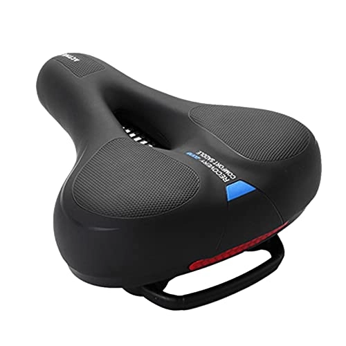 Mountain Bike Seat : Comfort Bicycle Seat, Soft Thicken Bicycle SaddleSeat, Breathable Anti-Slip Bike Saddle for Women and Men, Universal Bike Saddle Replacement Bike Seat with Reflective Strip for MTB, Ordinary Bicycles