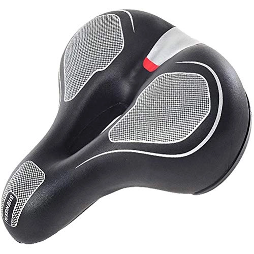 Mountain Bike Seat : Comfort Bike Seat - Most Comfortable Replacement Bicycle Saddle - Universal Fit for Exercise Bike and Outdoor Bikes Fits MTB Mountain Bike, Folding Bike, Road Bike, Exercise Bikes