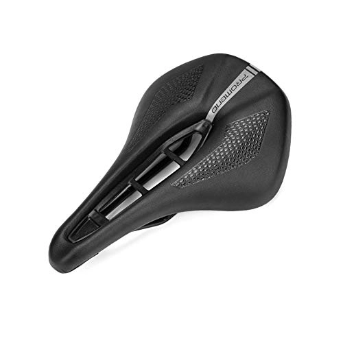 Mountain Bike Seat : Comfortable Bicycle Seat, Short Nose Widened, Thick and Soft Hollow Design Bicycle Cushion, Suitable for Road Bikes and Mountain Bikes, B