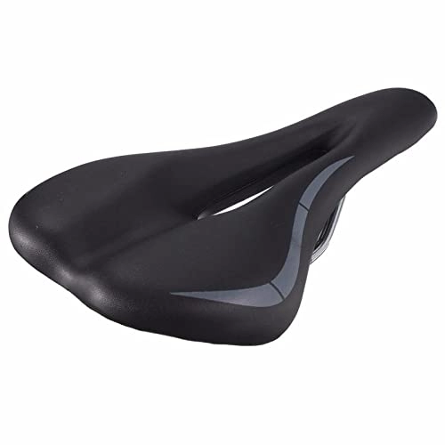 Mountain Bike Seat : COUYY Bicycle Saddle Mountain Bike Breathable PU Cushion Cover Flexible Soft Cycling Seat MTB Road Cycle Bike Accessories