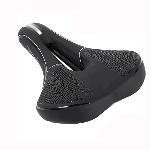 Mountain Bike Seat : COUYY Bicycle Seat Reflective Mountain Road Bike Riding Saddle Soft And Comfortable Seat Equipment MTB Profession Bicycle Mat, casual type