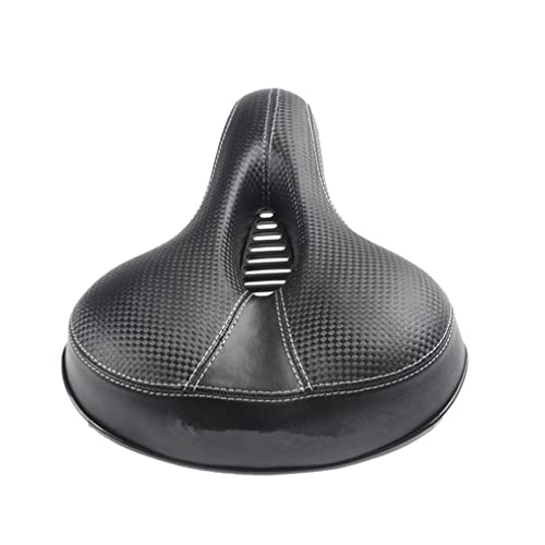 Mountain Bike Seat : COUYY Breathable bicycle saddle men's and women's mountain bike road bike saddle shock absorption comfortable big butt bicycle seat
