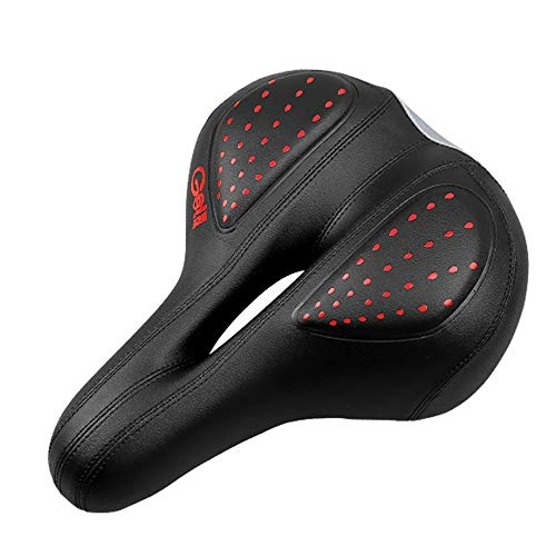 Mountain Bike Seat : Cxraiy-HO Bicycle seat Bicycle Saddle With Dual Shock Absorbing Ball Most Comfortable Replacement Bicycle Saddle For Exercise And Outdoor Bikes Bicycle saddle