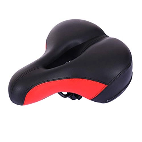 Mountain Bike Seat : Cxraiy-HO Bicycle seat Biking Comfortable Gel Bike Seat Cover With Black Waterproof Saddle Cover For Exercise Bike And Outdoor Bikes - Soft Padded Bike Saddle Bicycle saddle