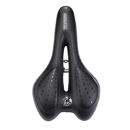 Mountain Bike Seat : Cxraiy-HO Bicycle seat Comfortable Bicycle Seat-Gel Waterproof Bicycle Saddle Universal Fit For Exercise Bike And Outdoor Bikes - Soft Padded Bike Saddle Bicycle saddle