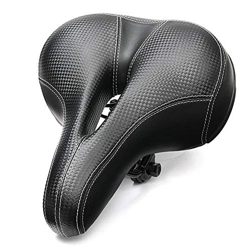 Mountain Bike Seat : Cxraiy-HO Bicycle seat Gel Bike Seat Cover Memory Foam Padded Wide Bicycle Saddle For Exercise Bike And Outdoor Bikes Bicycle saddle