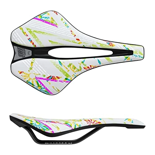 Mountain Bike Seat : D / A DEWU Mountain Bike Saddle Hollow Breathable Foldable Gel Bicycle Saddle Cover Waterproof Breathable Road Bike Mountain Bike Cover for Men and Women
