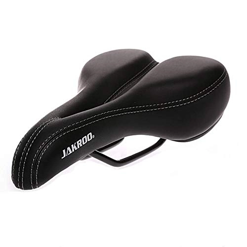 Mountain Bike Seat : Daioy Bike Seat Bicycle Seat Saddle Mountain Bike Seat Cushion Hollow Comfortable And Breathable Bicycle Riding Accessories Black White Line Black White Line
