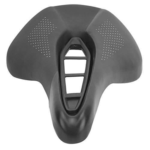 Mountain Bike Seat : DAUERHAFT Breathable Lightweight High Strength Bicycle Seat, Suitable for Mountain Bikes(black)