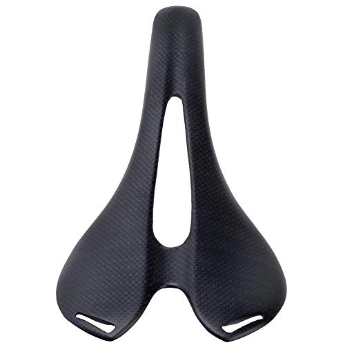 Mountain Bike Seat : ddmlj New Full Carbon Saddle Mountain Road carbon saddle bike 3K saddle carbon bicycle saddle 7 * 8 carbon bow superLight
