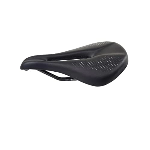 Mountain Bike Seat : Dedbol 2021 NEW Pu+carbon Fiber Saddle Road Mtb Mountain Bike Bicycle Saddle Fit For Man Cycling Saddle Trail Comfort Races Seat 143 / 155 (Color : 143mm glossy)