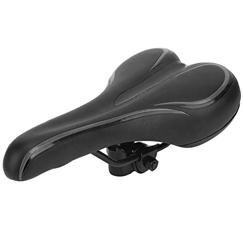 Mountain Bike Seat : Demeras robust durable Mountain Road Bicycle Accessories exquisite workmanship Bike Seat Saddle Replacement Accessory for School(black, 112 saddle)