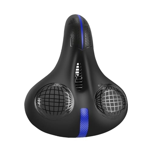 Mountain Bike Seat : Dickly Bicycle Saddle Seat, Padded Memory Foam Bicycle Seat, Comfortable Bicycle Seat, Padded Bicycle Saddle for Mountain Bikes, Black and Blue