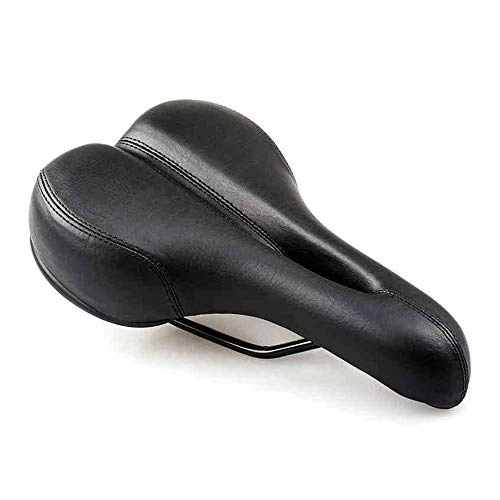 Mountain Bike Seat : DJYSZ Bike Seat Comfortable Mountain Padded Professional Leather Bicycle Saddle Men Women with Waterproof Soft Breathable Fit MTB Most Bikes
