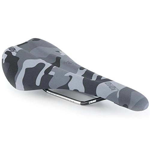 Mountain Bike Seat : Dmr OiOi Mountain Bike Saddle - Snow Camouflage, 278mm x 147mm / Oi Oi MTB Cycling Cycle Seat Ben Deakin Trail Enduro Commute Comfort CroMo Rail Chair Bicycle Part Accessories