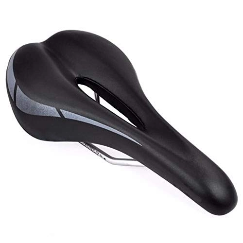 Mountain Bike Seat : DNAMAZ Bike Bicycle accessories new 2019 MTB Road Bike saddle Bicycle Saddle Outdoor cycling seat Super soft and comfortable Mountain bike Seat (Color : Black)