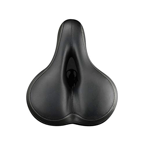 Mountain Bike Seat : DOCAISIC Rubber Bike Saddle Mountain Bicycle Seat Cushion Soft Thickening Widening Cushion Riding Equipment Anti Shock Cycling Accessories Seats For bicycles (Color : 05)