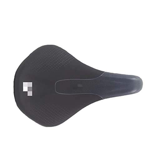 Mountain Bike Seat : DSFHKUYB LINGJ SHOP Lightweight Road Bike Saddle 155mm Compatible With Men Women Bicycle Saddle Comfort MTB Mountain Bike Saddle Seat Wide Racing Seat (Color : Steel Rails 1)