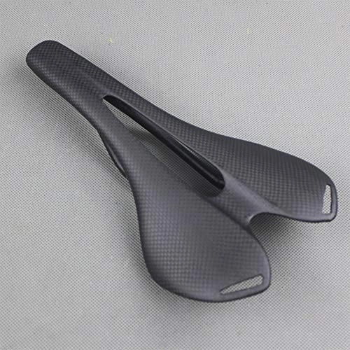 Mountain Bike Seat : DYHM Ergonomic Bike Full Carbon Mountain Bike Mtb Saddle For Road Bicycle Accessories 3k Ud Finish Good Qualit Y Bicycle Parts 275 * 143mm cycle accessories (Color : Gloss)