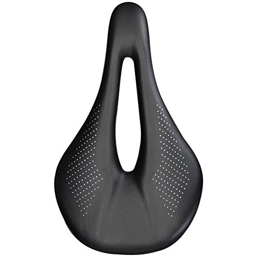 Mountain Bike Seat : ECOMN Carbon Fiber Bicycle Saddle Strong Toughness Ultralight Microfiber Leather Surface for Sport Bike