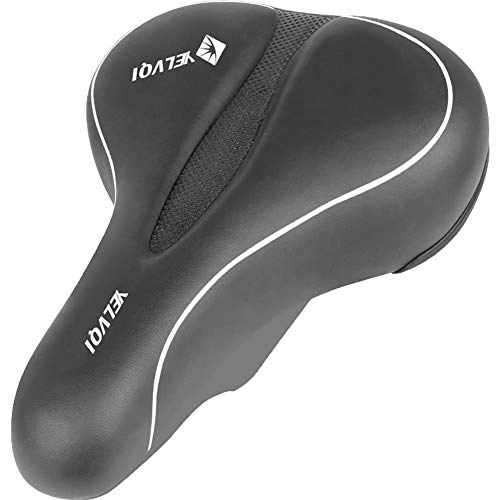 Mountain Bike Seat : ECOMN Saddle Professional Level Bike Seat Bicycle Seat Soft Inflatable Breathable And Wear Resistant Shock Absorber Ball for Men Comfort