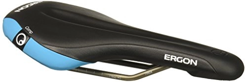 Mountain Bike Seat : Ergon SMA3-S saddle Comp blue / black 2016 Mountain Bike Saddle