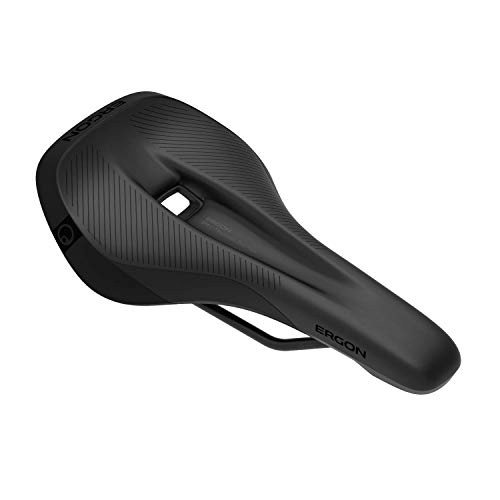 Mountain Bike Seat : Ergon Unisex_Adult Selle SM E-Mountain Pro Homme Bicycle Handle, Stealth Black, S / M