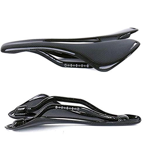 Mountain Bike Seat : ESEN SP 3K gloss / matte carbon fiber saddle ultralight (3Kgloss)