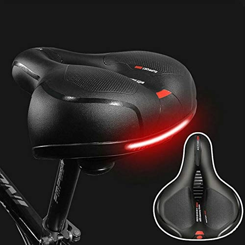 Mountain Bike Seat : EWDF Bicycle Seat Big Butt Saddle Bicycle Saddle Mountain Bike Seat Bicycle Accessories Shock Absorber Wide Comfortable Accessories