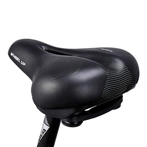 Mountain Bike Seat : EWQ Bike Seat Comfort Bicycle Saddle with polyurethane Foam Breathable Soft Bicycle Cushion for Women Men Mountain Bike Seats