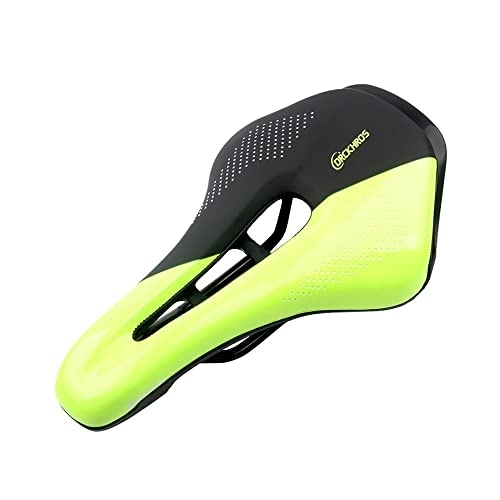 Mountain Bike Seat : FIAWAX Bicycle Seat MTB BMX Mountain Bike Saddle For Bikes Racing Soft Shock Absorber Breathable Cycle Triathlon Cycling Accessories (Color : 05)