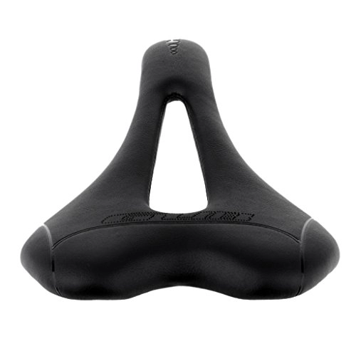 Mountain Bike Seat : FLAMEER Carbon Fiber Bicycle Saddle MTB Road Bike Extra Comfort Padding Cushion Seat