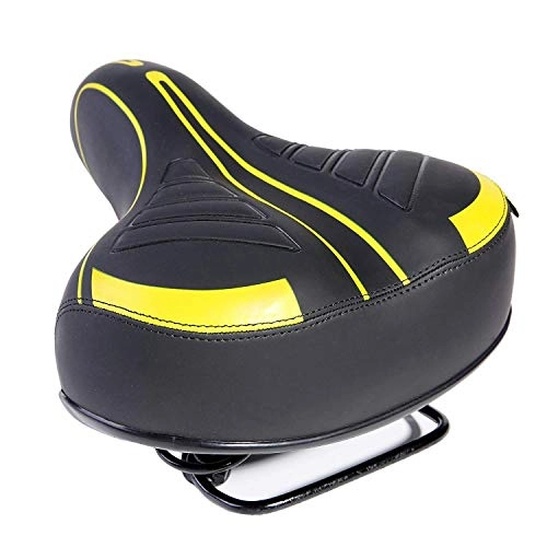 Mountain Bike Seat : FUJGYLGL Waterproof Comfort Bike Seat, High Density Memory Foam Bicycle Saddle for Men Women, Universal Fit Saddle with Tools, Easy to Install