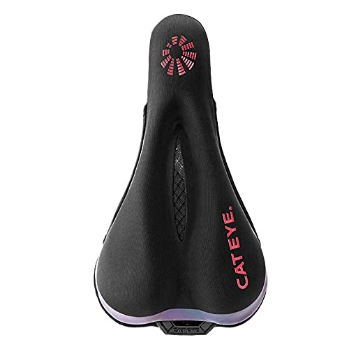 Mountain Bike Seat : FYTVHVB Bicycle Seat Cover, Thick Silicone Memory Foam Cushion Cover Suitable For Various Types Of Bicycle Saddles, Cross Straps, Easy To Install, Velcro