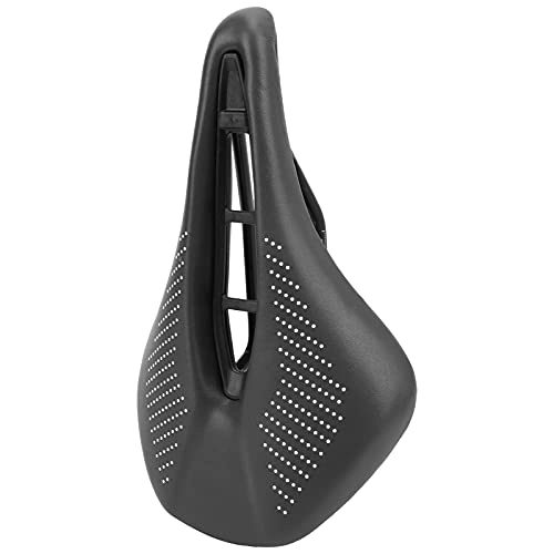 Mountain Bike Seat : Gaeirt Bicycle Saddle, Ergonomic Design Practical and Easy To Ride Bike Cover Waterproof for Mountain Bike(Black and white dots)
