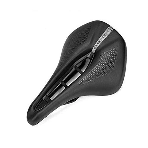 Mountain Bike Seat : Gaoxingbianlidian001 Bicycle Seat Cushion, Mountain Bike Seat Cushion, Soft And Breathable Hollow Wide Seat Cushion, Road Bike Cycling Equipment And Accessories, thick soft rubber