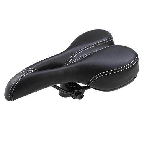 Mountain Bike Seat : Garneck Comfortable Bicycle Seat Comfortable Mountain Bike Saddle Replacement Seat Cushion for Outdoor Exercise Bike Black (Random Line of the Car Line), 18AG711WIN29I0F759YC, Black, M.