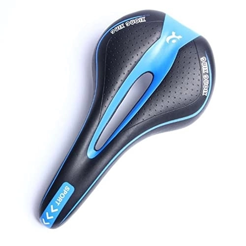 Mountain Bike Seat : GAWDI Mountain Bike 3D GEL Saddle Road Bike Comfortable Shock Proof Cushion Bicycle Seat Thicken Hollow Breathable Seat Bicycle Parts bicycle saddle (Color : D)