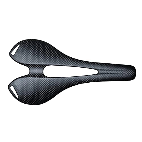 Mountain Bike Seat : GAWDI Promotion Full Carbon Mountain Bike Mtb Saddle For Road Bicycle Accessories 3k Ud Finish Good Qualit Y Bicycle Parts 275 * 143mm bicycle saddle (Color : Matte no logo)