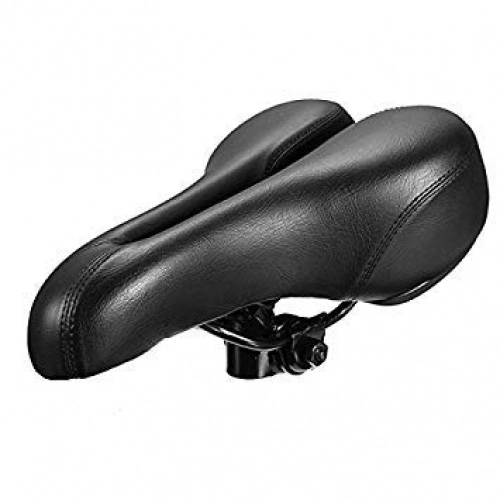 Mountain Bike Seat : GEOPONICS Bike Bicycle Pro Road Saddle MTB SportSaddle Seat Black Comfortable