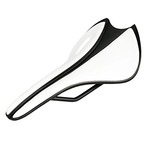 Mountain Bike Seat : GFMODE Mountain Bike Saddle Bicycle Seat MTB saddle Seat for bicycle accessoriess (Color : TS71 White)