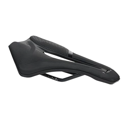 Mountain Bike Seat : GFMODE Road Mountain Bike Saddle Widened Comfortable Cushion Lightweight Bicycle Breathable Accessories (Color : Black)