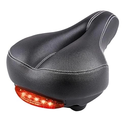 Mountain Bike Seat : GFMODE Thicken Cycling Seat MTB Mountain Bike Wide Bicycle Saddle With Soft Sponge Cushion Hollow