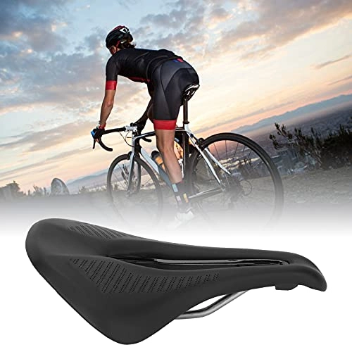 Mountain Bike Seat : Gind Bicycle Hollow Saddle, Widened Design Hollow Design Wear‑Resistant Mountain Bike Saddle Comfortable for Bicycle Enthusiasts for Mountain Bikes