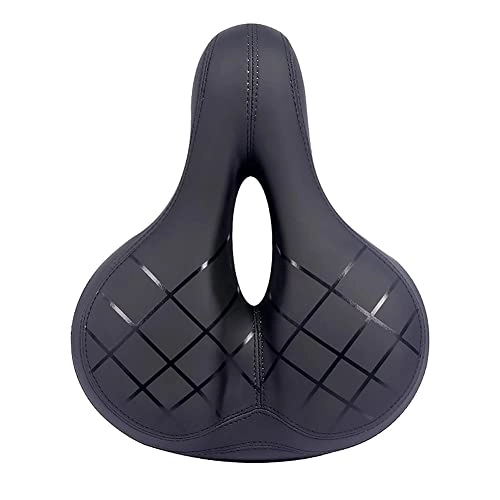 Mountain Bike Seat : GOUCER Bike Seat, Comfortable Bicycle Saddle for City Cycle, Road, Mountain Bicycles, Breathable Bikes Accessories Saddles, Waterproof, Shockproof,